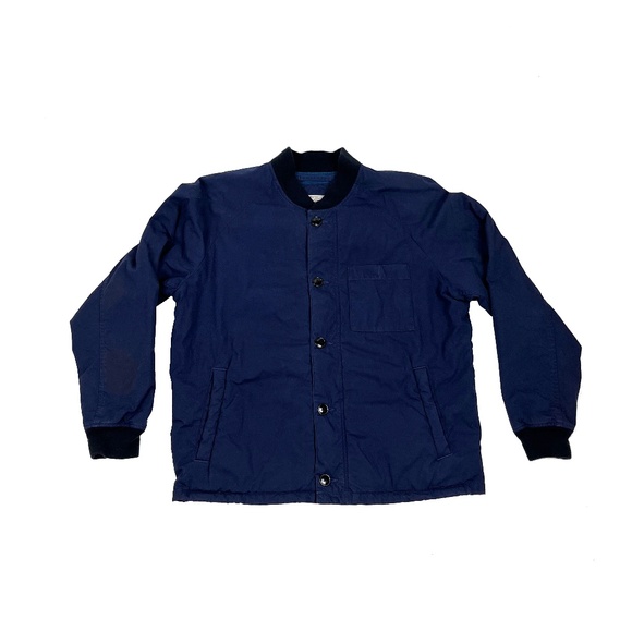 Wallace & Barnes Quilted Bomber button Up Jacket - Picture 1 of 6
